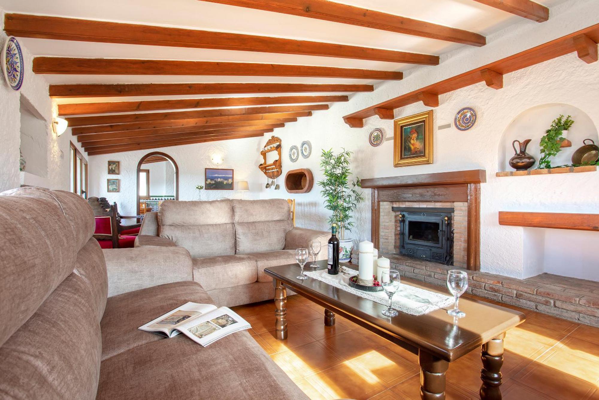 Casa Jardin Del Olivar Con Piscina Privada Alcaucín Buitenkant foto